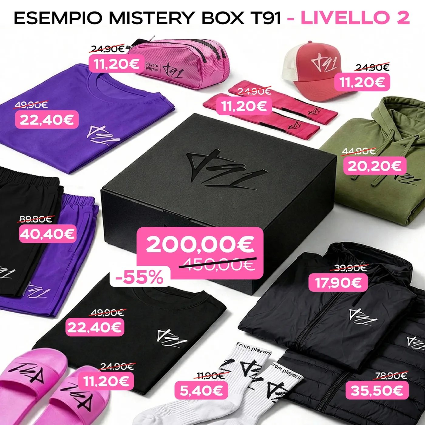 MISTERY BOX T91 - LIVELLO 2