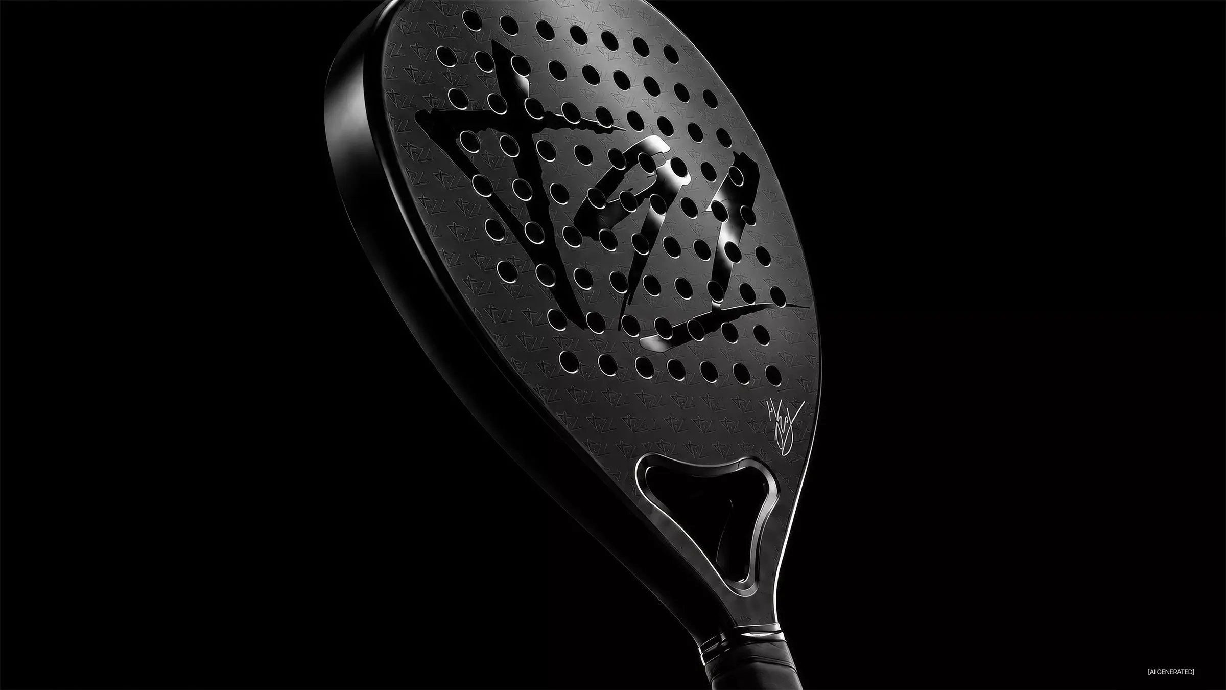 Huracán Power Full Black di Emiliano Iriart, piatto in carbonio 12K
